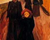 爱德华 蒙克 : Four Ages in Life